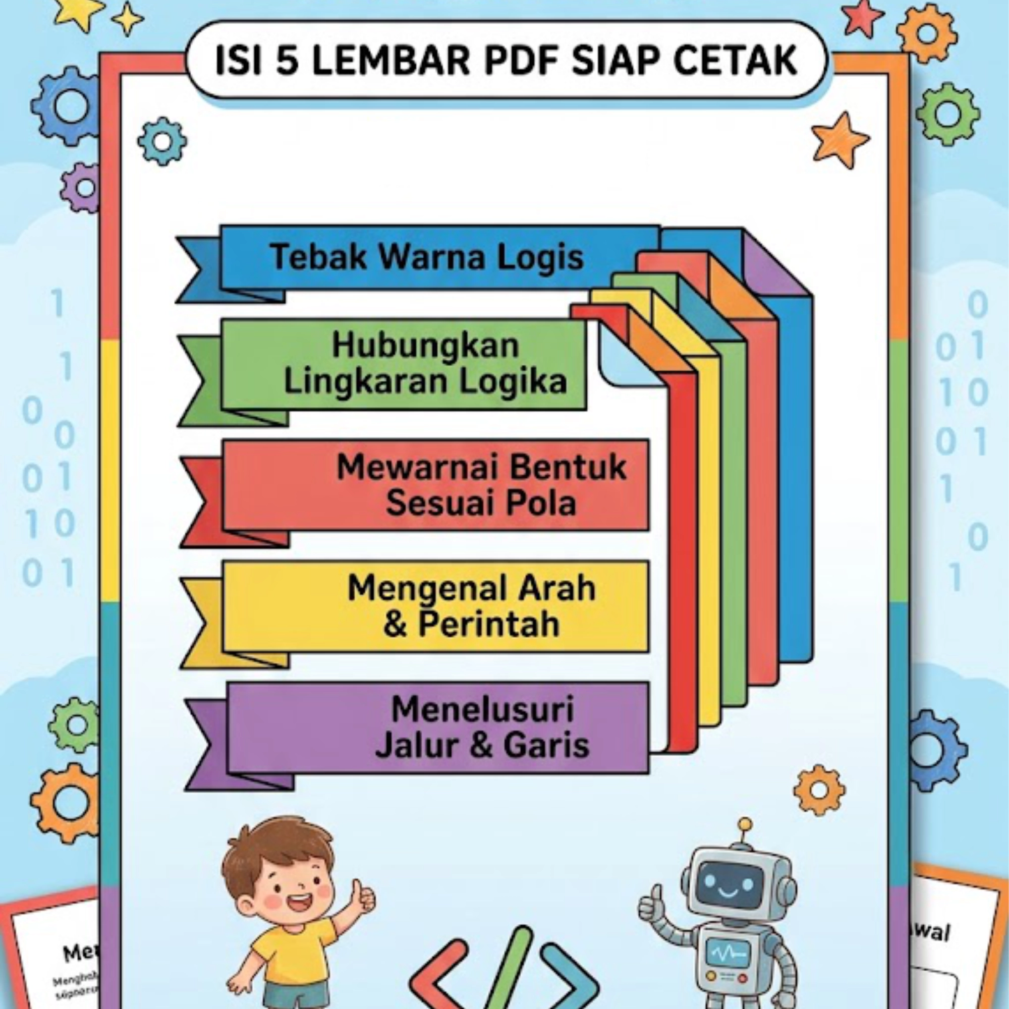 Worksheet Koding Anak Gratis